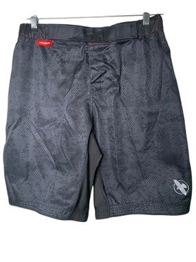 Hayabusa Hexagon MMA Fight Shorts Size L Muay Thai Martial Arts‎ Kick Boxing